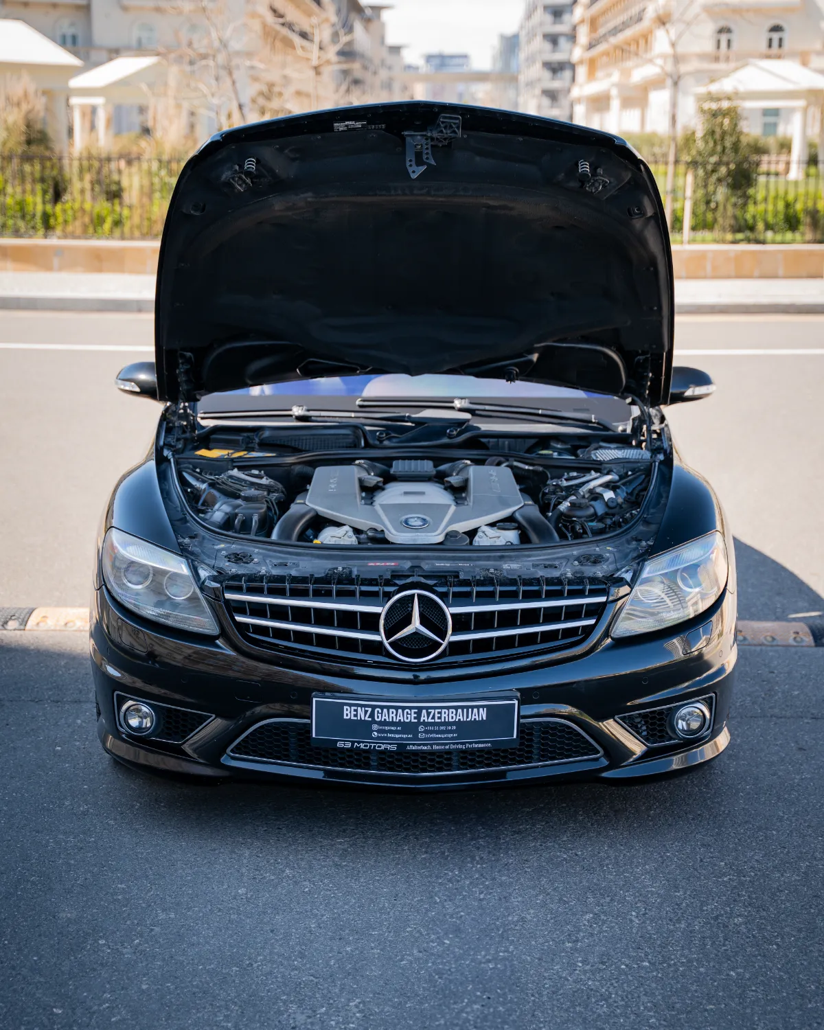 Mercedes-Benz CL63 AMG Baku Dreams Cars Bakudreams Interior