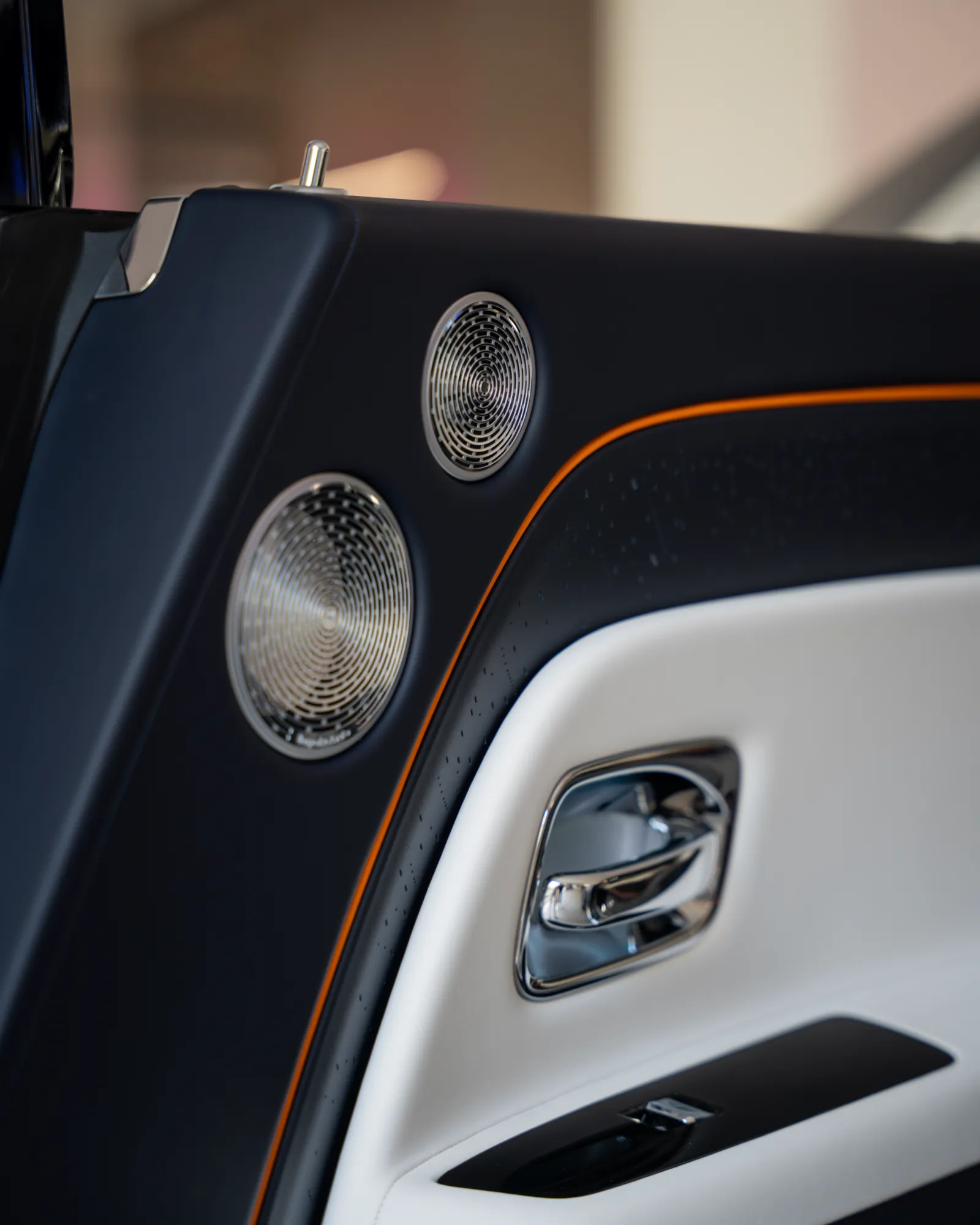 Rolls-Royce Spectre Rear Interior View - Baku Dreams