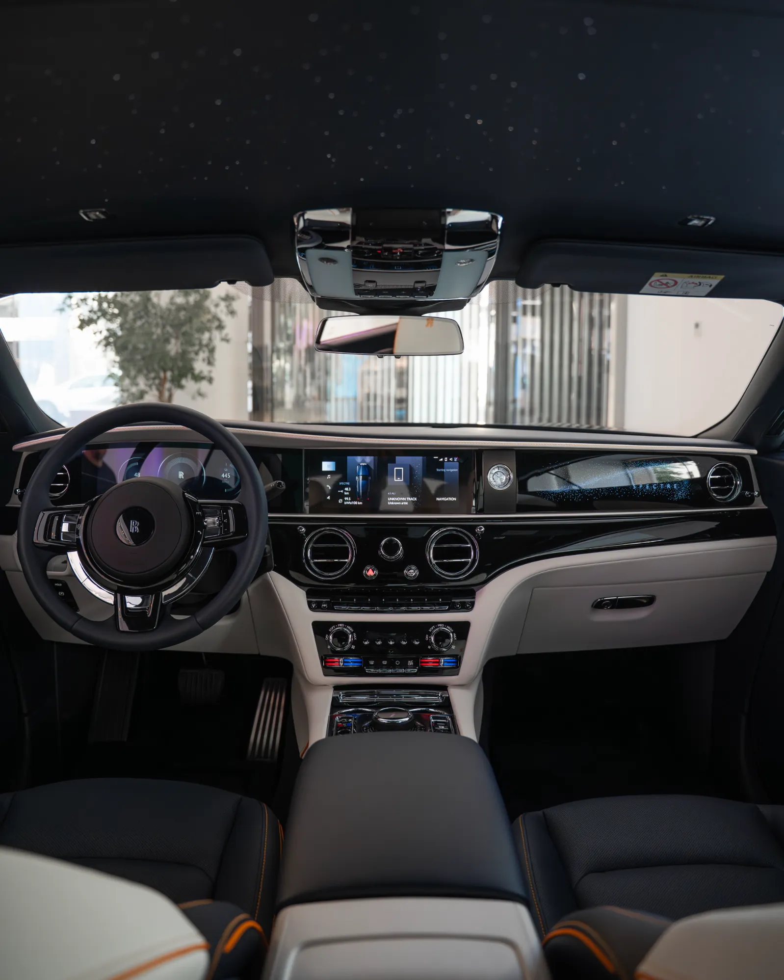 Rolls-Royce Spectre Rear View - Baku Dreams Azerbaijan